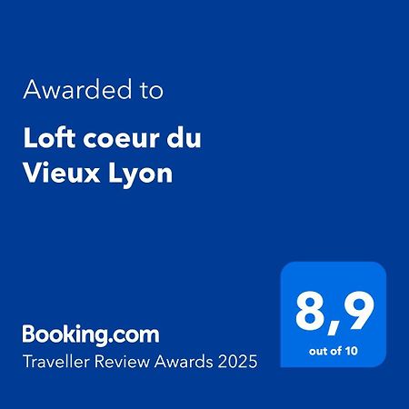 Appartement Loft coeur du Vieux Lyon Extérieur photo